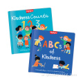 كتاب بطاقات غلاف لائحة الأطفال بالألوان الضخمة
